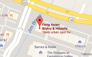 Map of Feng Restaurant in Canton, CT